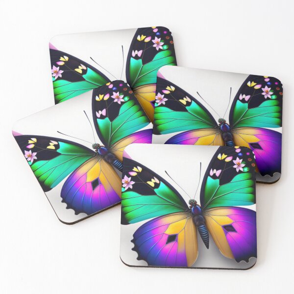 Item preview, Colorful butterfly, summer, rainbow colored butterfly, stunning photography, not a lot going on at the moment, groovy weird moms, butterfly and sunshine designed and sold by CapturedByeJ.