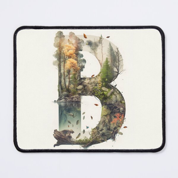 Item preview, Letter B Double Exposure designed and sold by dotperinchart.