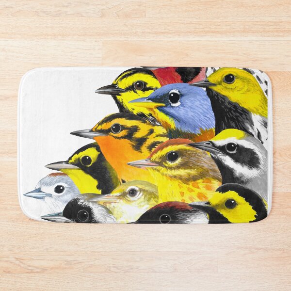Item preview, Wave of Warblers designed and sold by LauraWolfArtist.