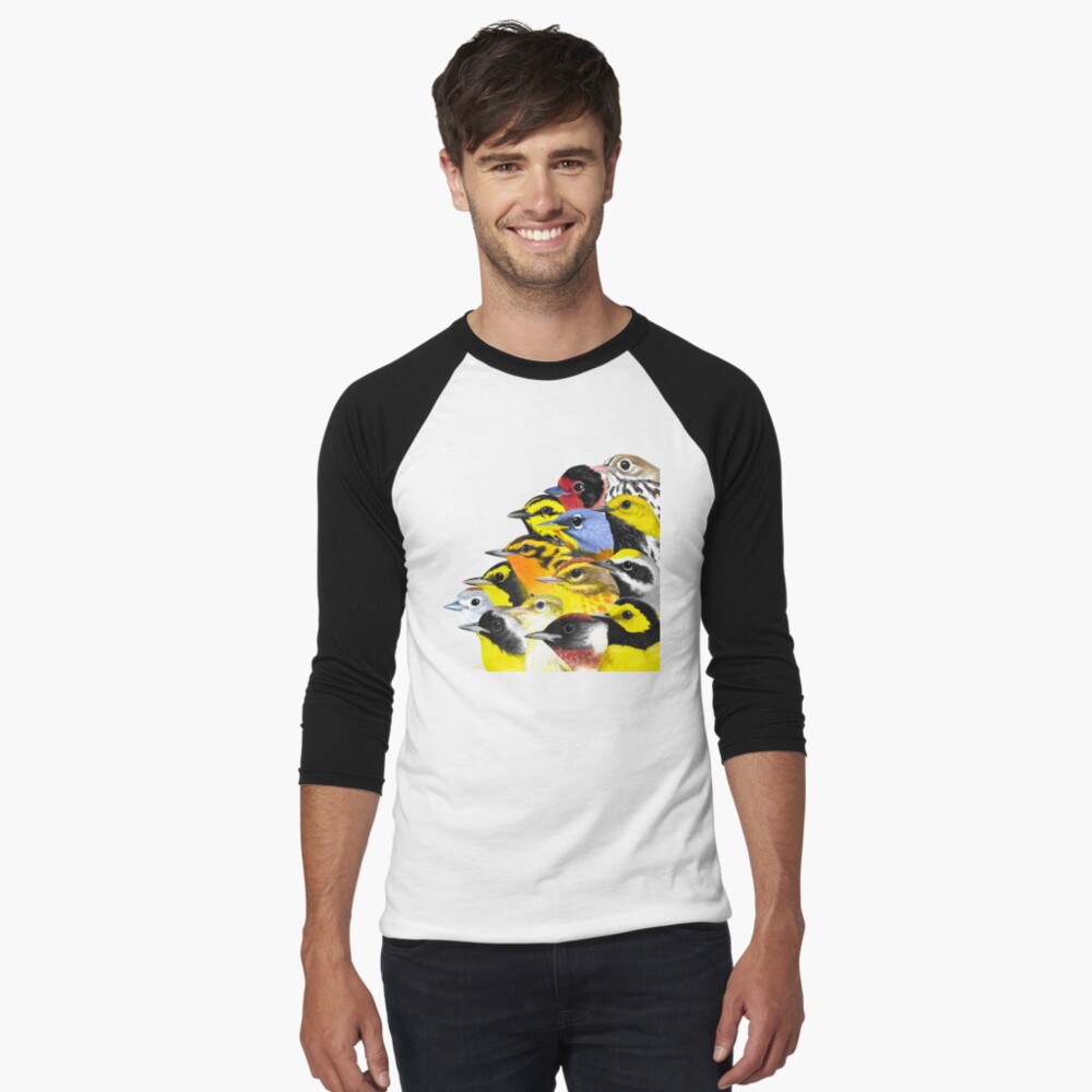 Item preview, Baseball ¾ Sleeve T-Shirt designed and sold by LauraWolfArtist.