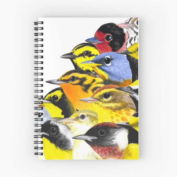 Item preview, Wave of Warblers designed and sold by LauraWolfArtist.