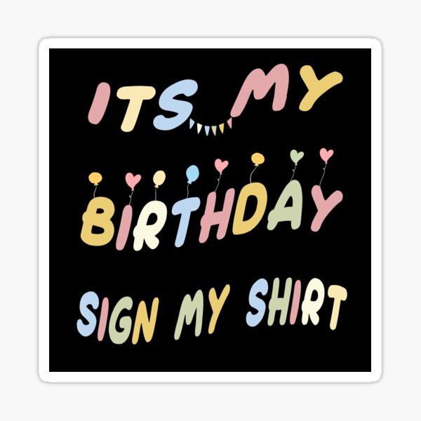 It's My Birthday Stickers - Pack of 200 #LA-IMB-200