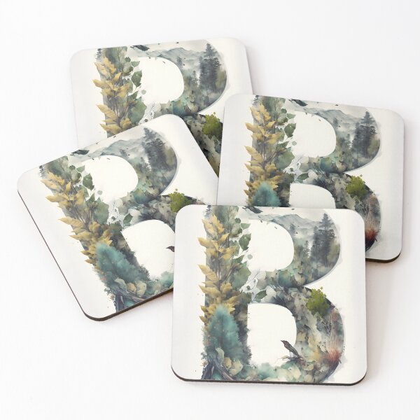 Item preview, Letter B Double Exposure designed and sold by dotperinchart.