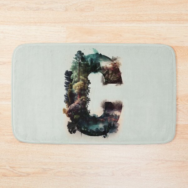 Item preview, Letter C Double Exposure designed and sold by dotperinchart.