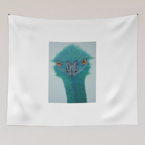 Item preview, Smiling Emu (multicoloured) designed and sold by Julie Matthews.