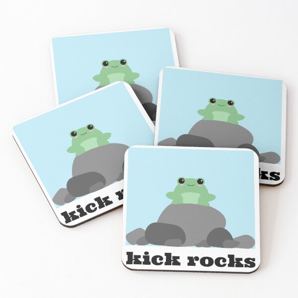Item preview, kick rocks designed and sold by goobiegooberx.