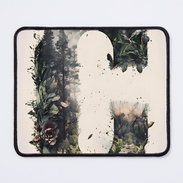 Item preview, Letter C Double Exposure designed and sold by dotperinchart.