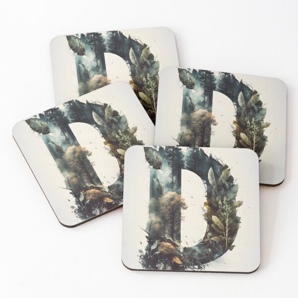 Item preview, Letter D Double Exposure designed and sold by dotperinchart.