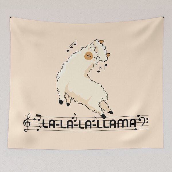 Item preview, Musical Llama designed and sold by chillaxcats.