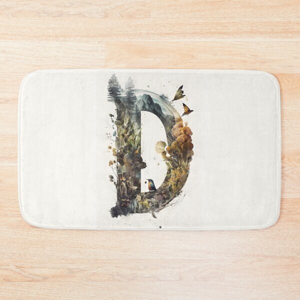 Item preview, Letter D Double Exposure designed and sold by dotperinchart.