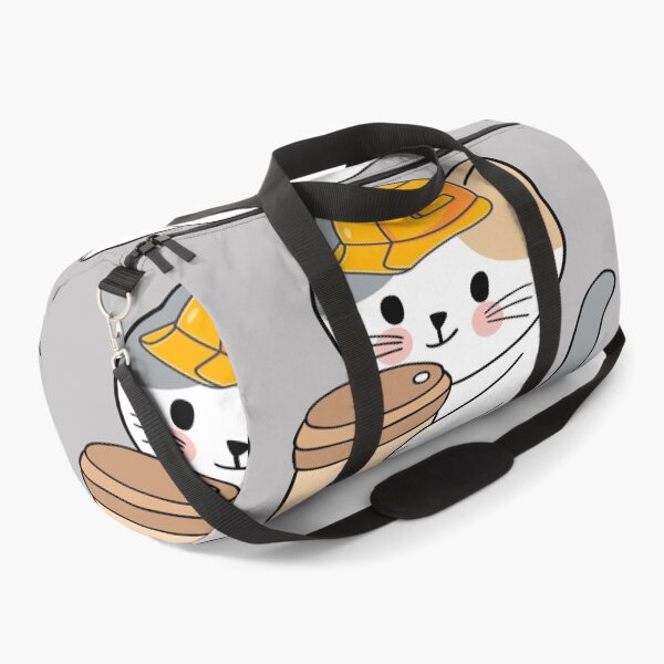 Item preview, A cat with hardhat having a coffee designed and sold by The-Blue-Feline.