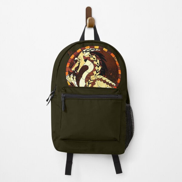 Item preview, Wings of Fire Onyx Stained Glass Portrait [Standard Variant] designed and sold by CalypsoStudio.