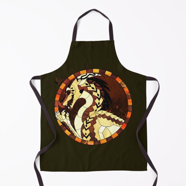 Item preview, Wings of Fire Onyx Stained Glass Portrait [Standard Variant] designed and sold by CalypsoStudio.