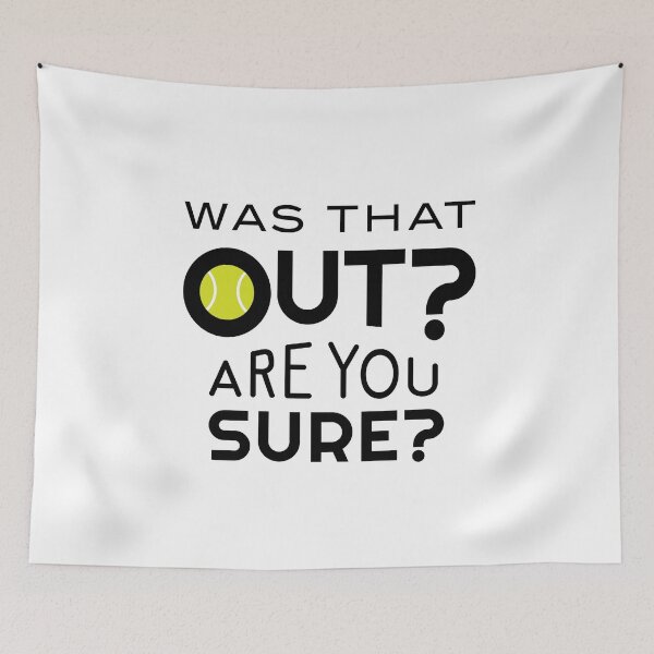 Item preview, Funny Padel Saying Was That Out designed and sold by whyitsme.