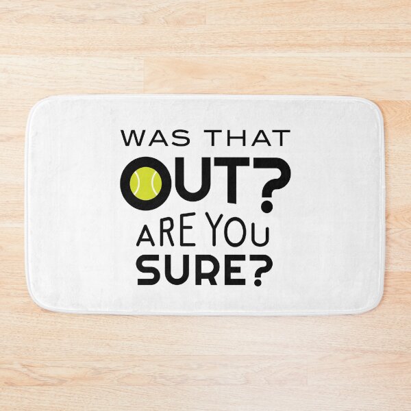 Item preview, Funny Padel Saying Was That Out designed and sold by whyitsme.