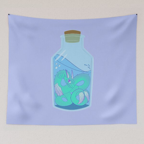Item preview, Sea Dragon In A Bottle designed and sold by Viperrrr.