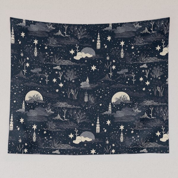 Item preview, Night Sky Pattern designed and sold by RooArtistry.