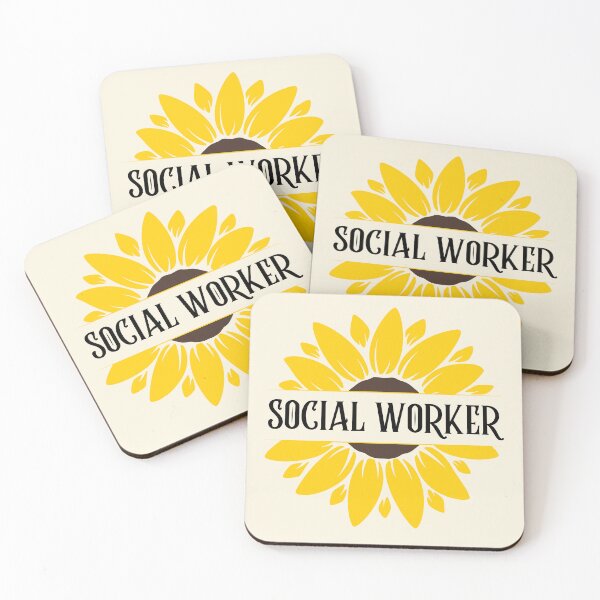 Item preview, Sunflower Social Worker trendy designed and sold by LifeGoods103.
