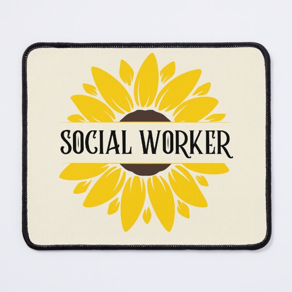 Item preview, Sunflower Social Worker trendy designed and sold by LifeGoods103.