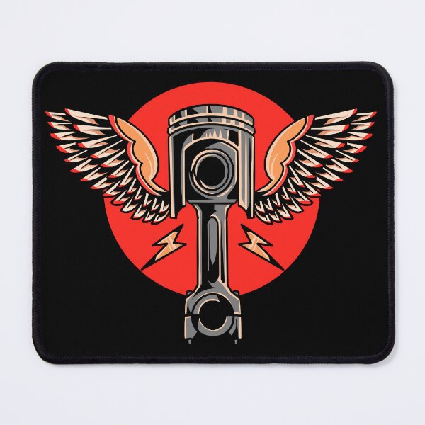 Item preview, Winged Piston Americana designed and sold by DesignRebel138.
