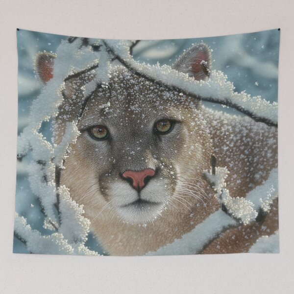 Item preview, Cougar / Mountain Lion "Silent Encounter" designed and sold by Collin Bogle.