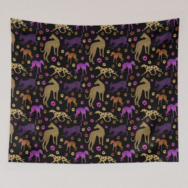 Item preview, Greyhounds and Whippets designed and sold by MistyLakeArt.