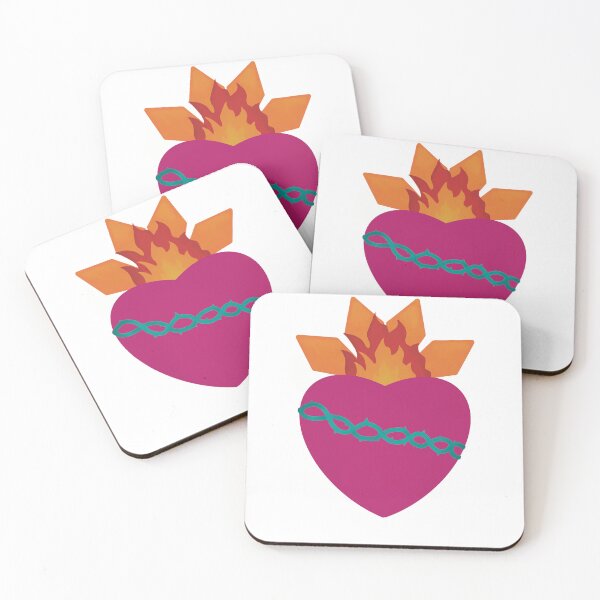 Item preview, Pink Sacred Heard designed and sold by Purple Cow.