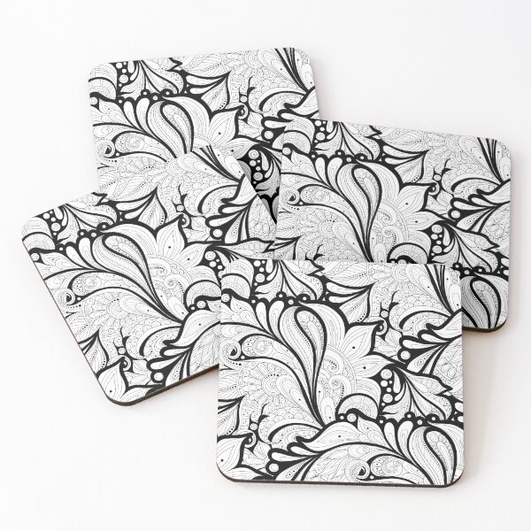 Item preview, Floral Pattern in Paisley Garden Indian Style designed and sold by lissantee.