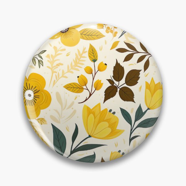 Item preview, Yellow Wildflower Pattern  designed and sold by Ecollections.
