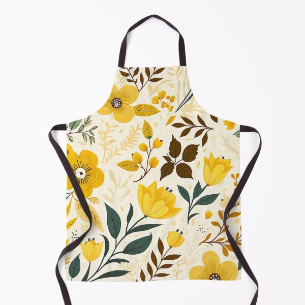 Item preview, Yellow Wildflower Pattern designed and sold by Ecollections.