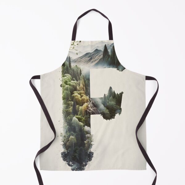 Item preview, Letter F Double Exposure designed and sold by dotperinchart.