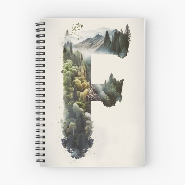 Item preview, Letter F Double Exposure designed and sold by dotperinchart.