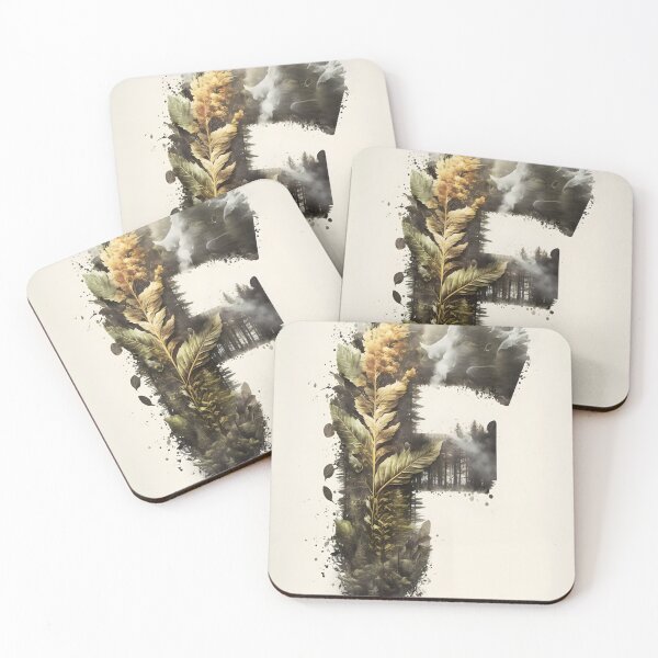 Item preview, Letter F Double Exposure designed and sold by dotperinchart.