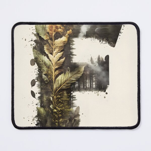 Item preview, Letter F Double Exposure designed and sold by dotperinchart.