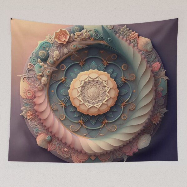 Item preview,  colored mandala by -AI  designed and sold by haneen15.