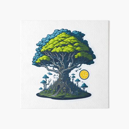 Item preview, Fantasy Tree house designed and sold by mukraker.