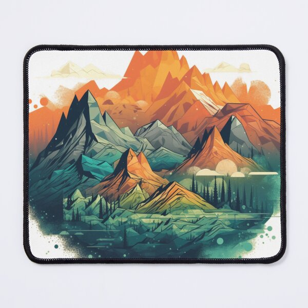 Item preview, Mountains Colorfull designed and sold by LJaco.