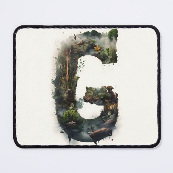 Item preview, Letter G Double Exposure designed and sold by dotperinchart.