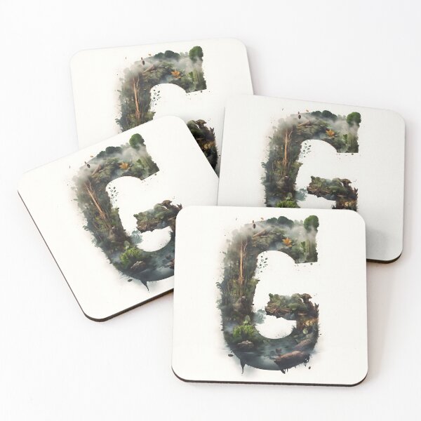 Item preview, Letter G Double Exposure designed and sold by dotperinchart.