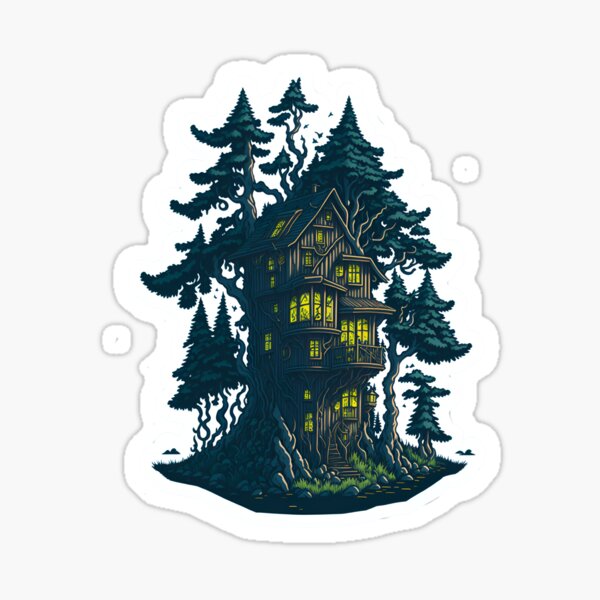 Item preview, Fantasy Tree house designed and sold by mukraker.