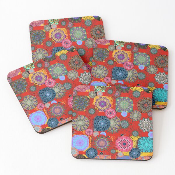 Item preview, Mandalala Scarlet designed and sold by Paul Bridgeman.