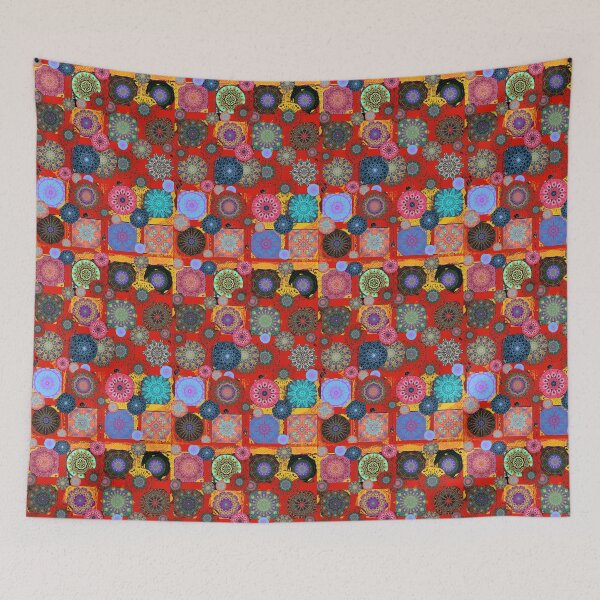 Item preview, Mandalala Scarlet designed and sold by Paul Bridgeman.
