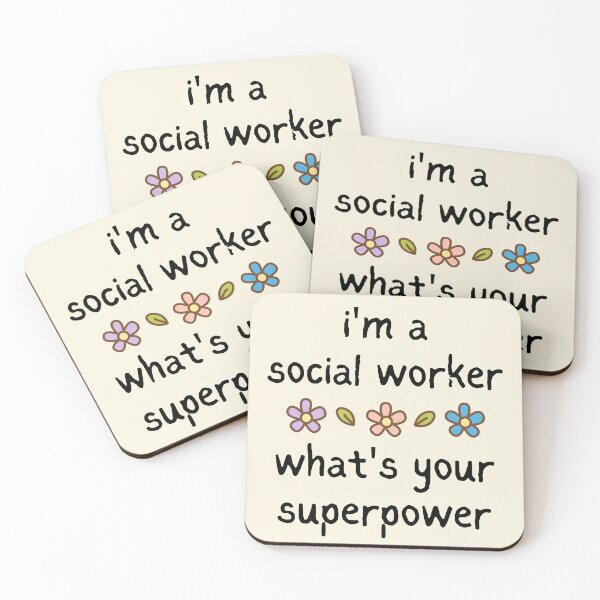 Item preview, Social Worker quote designed and sold by LifeGoods103.