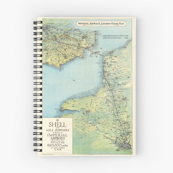 Item preview, London to Paris Flight 1928 designed and sold by colourfind.