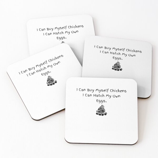 Item preview, I Can Buy Myself Chickens Funny gift for Farmers Chickens Lovers designed and sold by MouDantArts.