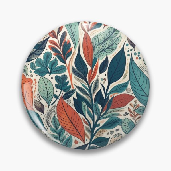 Item preview, Leaves Colorfull pattern designed and sold by LJaco.