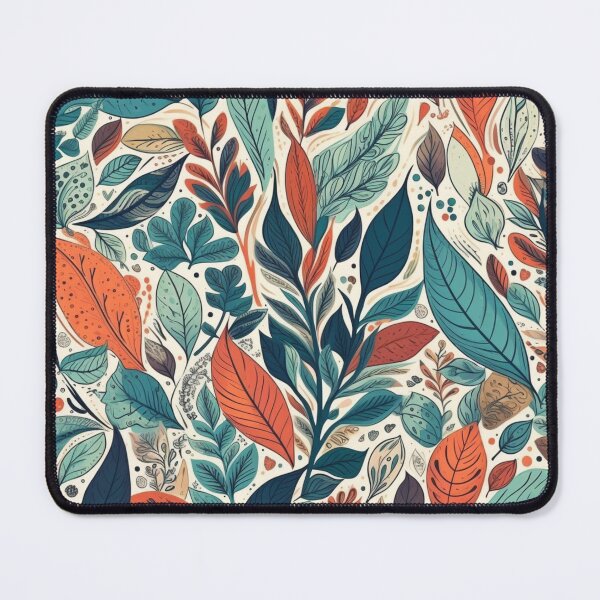 Item preview, Leaves Colorfull pattern designed and sold by LJaco.