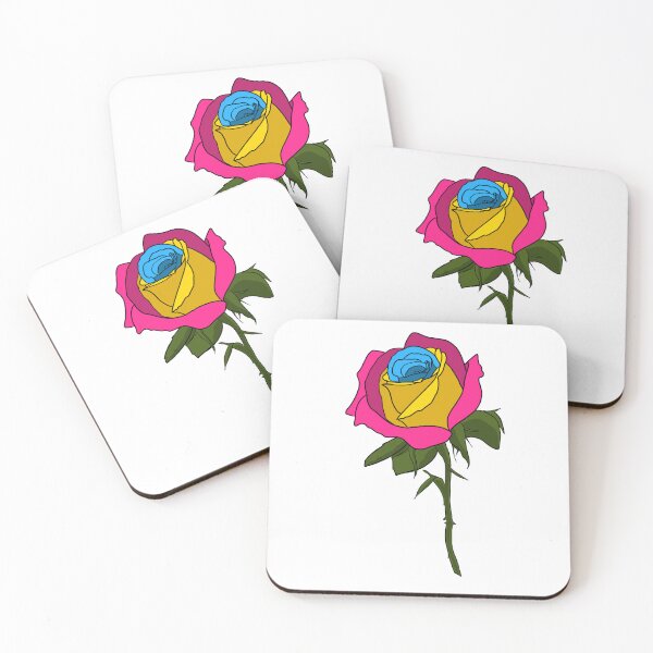 Item preview, Subtle Pride Rose Pan Flag designed and sold by Zeons-Art.