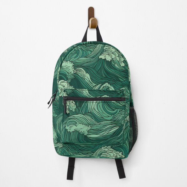 Item preview, Emerald Waves	 designed and sold by A-green-dot.