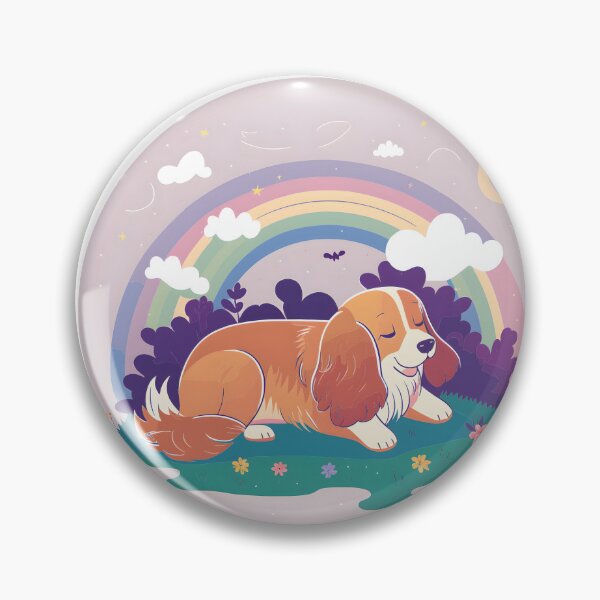 Artikelvorschau, Sleeping dog round sticker entworfen und verkauft von MidgardWonders.